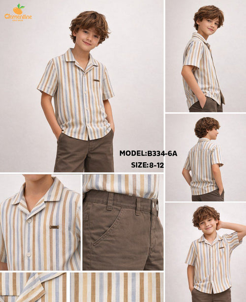 Boy's Short Sleeves Shirt